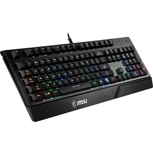Клавиатура MSI (S11-04RU230-CLA) Vigor GK20 RU USB Multim. gamer LED черн