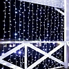 Гирлянда светодиодная Занавес 2х3м 448 LED хол. белый стат. Ip65 235-155-6