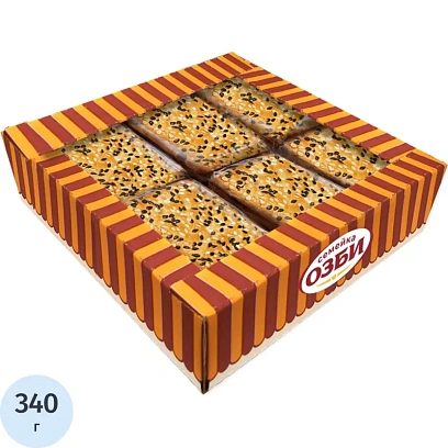 Печенье  Семейка ОЗБИ с кунжутом 340г