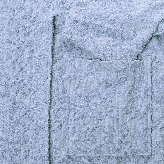 Халат  Махровый  ROESIA Шалевый Женский серый, L-XL, 300гр/м2