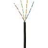 Кабель BigTech BT-CECR-006 медь UTP 4пары, кат.5e AWG24 PE Outdoor 305м чер