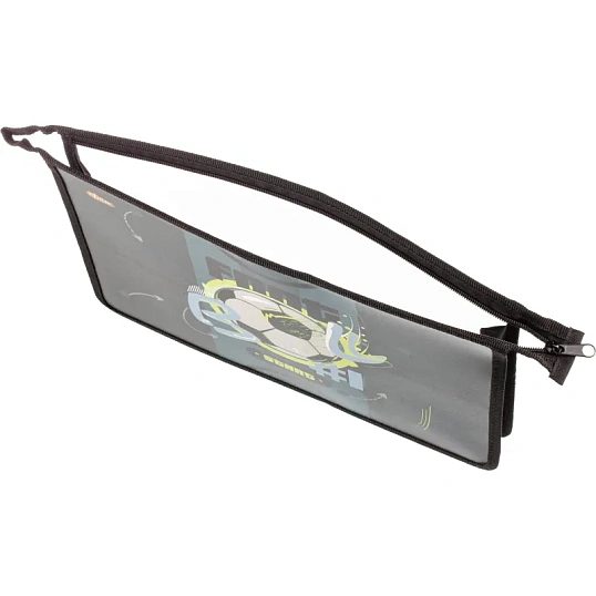 Папка для тетрадей Football синий,А4,молн.,пласт.,ПТ-813