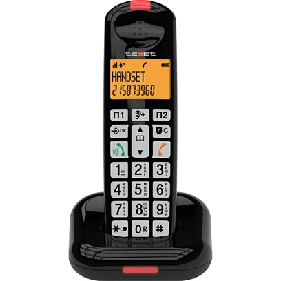 Радиотелефон teXet TX-D7855A черный