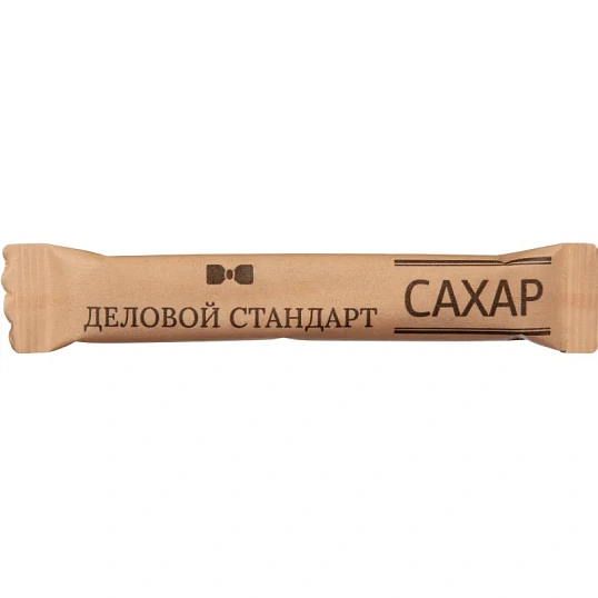 Сахар порционный в стиках Деловой стандарт тростниковый 5гр (200 шт/уп.)