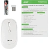 Мышь компьютерная Acer OMR138 белый (1600dpi) WLS USB (4кн) (ZL.MCEEE.01L)