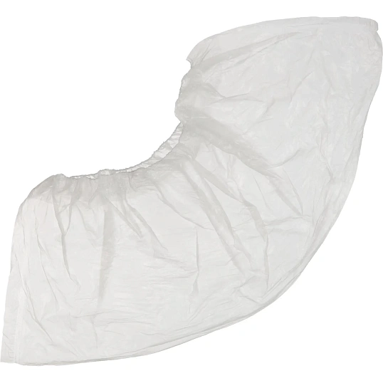 Бахилы 3,6 г, 1рез, белый, 13 мкм, Комус, 50пар/уп