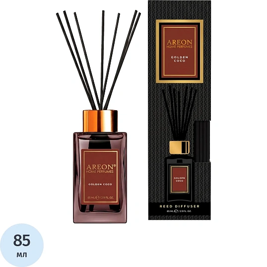Аромадиффузор Areon Home Perfumes Golden Coco 85 мл 704-PSL-011/PSL11