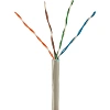 Кабель BigTech BT-CECR-014 CCA FTP 4 пары, кат.5e AWG24 PVC 305м сер