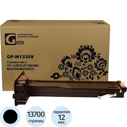 Картридж лазерный GalaPrint W1335X чер. (HP 335X) для HP LaserJet MFP M438n