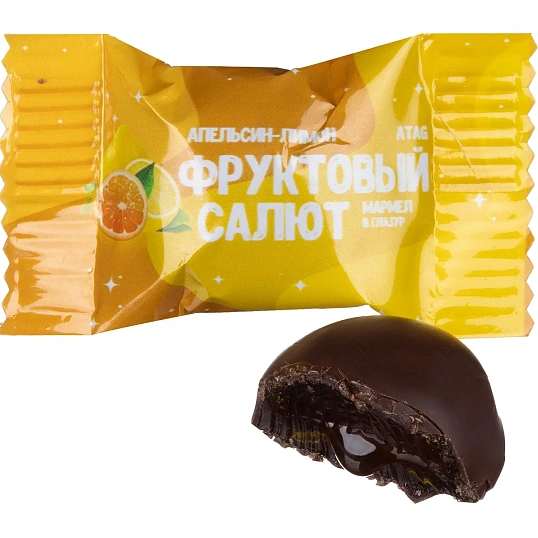 Мармелад АтАг Фруктовый салют глазированный, 1кг