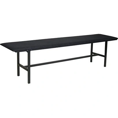 Банкетка UD_Берта БМ-4 1800 каркас-черный к/з-черный К-