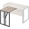 Брифинг Комус Мебель К-Loft Director 241B002 700х600х752 дуб сон темн/черн