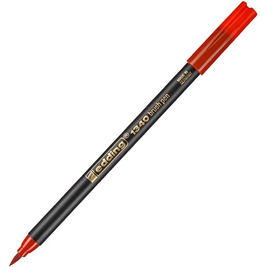 Ручка Кисть,10цв,Edding,1340