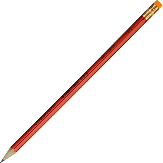 Карандаш чернографитный KOH-I-NOOR 1372 ORIENTAL HB с ластиком Чехия