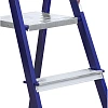 Стремянка Алюмет стальная окрашенная с алюминиевыми ступенями  5 ст. М8405