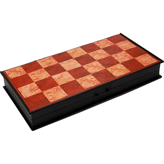 Настольная игра Шахматы пласт 'Классика',доска 30x30см, с фигурами,10643384