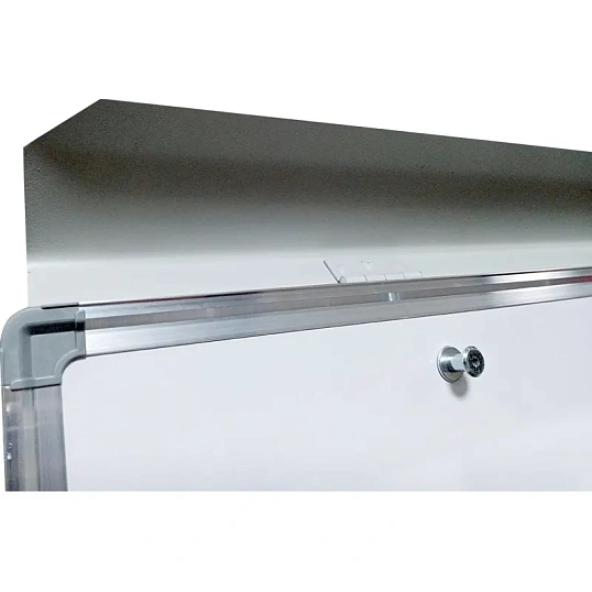 Флипчарт магнитно-маркерный Комус 100х70см на треноге регул.высота серый