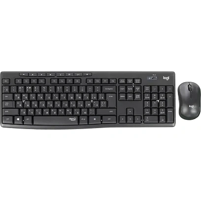 Набор клавиатура+мышь Logitech MK295 Silent GRAPHITE (920-009807)