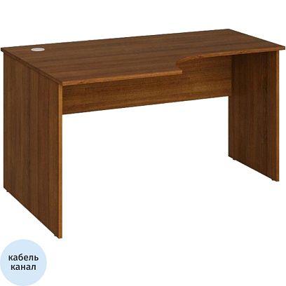 Стол SP Бюджет левый 2364 (402662) фр. орех 1360