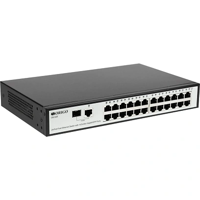 Коммутатор Origo OS1225/A1A неуправляемый, металл