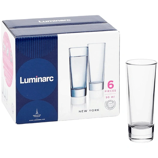 Набор стопок НЬЮ-ЙОРК 6шт 50мл (H5018)