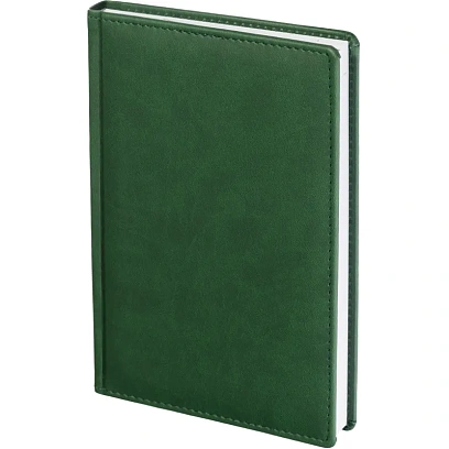 Ежедневник недатированный зеленый,А5,148х218,176л,ATTACHE Вива
