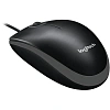 Мышь компьютерная Logitech USB OPTICAL B100 910-006605
