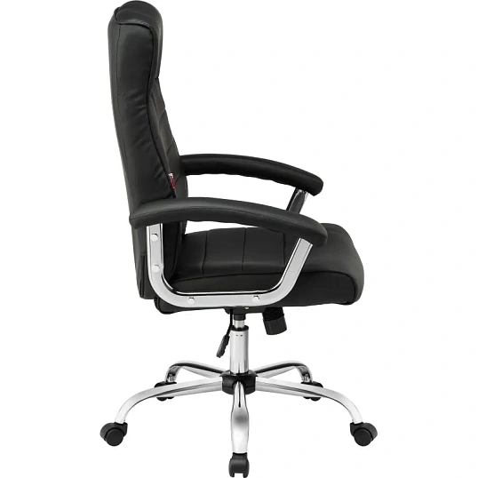 Кресло BN_Dt_EChair-586 TPU экокожа  черный, хром