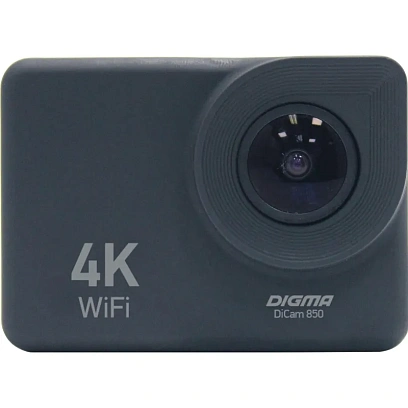 Экшн-камера Digma DiCam 850 черный