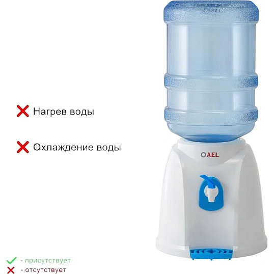 Кулер для воды AEL раздатчик T-АEL-102 настол.