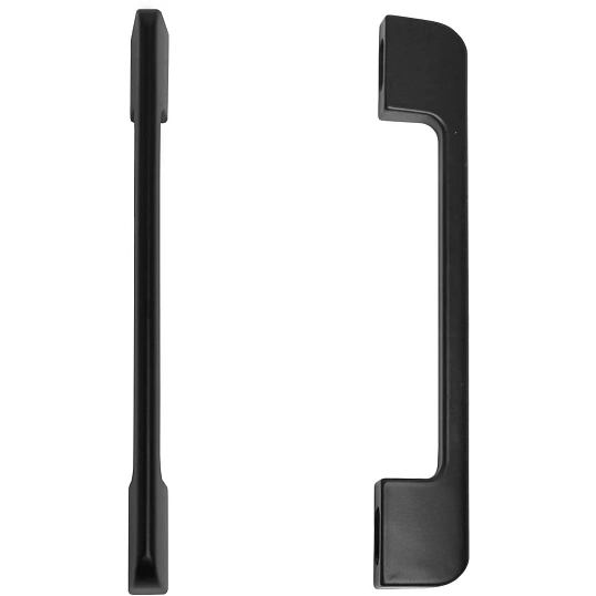 Ручка УЗК_скоба меб.StahlBuro A300-128 (16662) BL матовый черный 2шт/уп