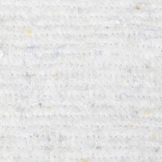 Тряпка для пола нетканое регенерир. прошивное полотно белое 70х80см