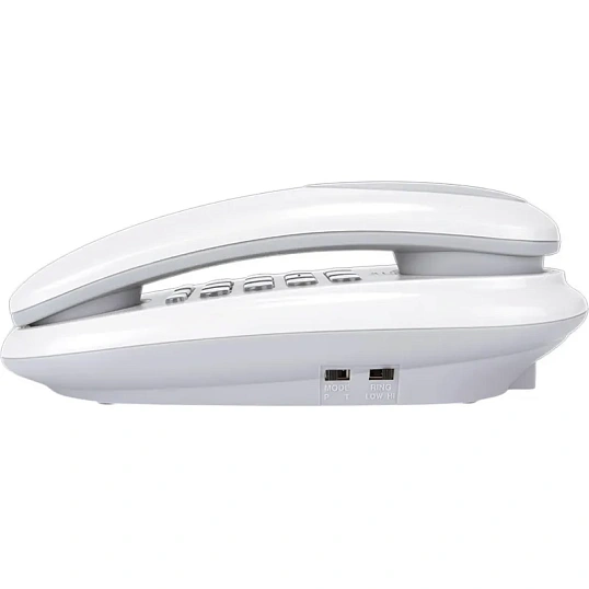 Телефон проводной teXet TX-236 светло-серый