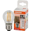 Лампа светодиодная OSRAM LSCLP75 6W/840 230VFILCL E27 FS1