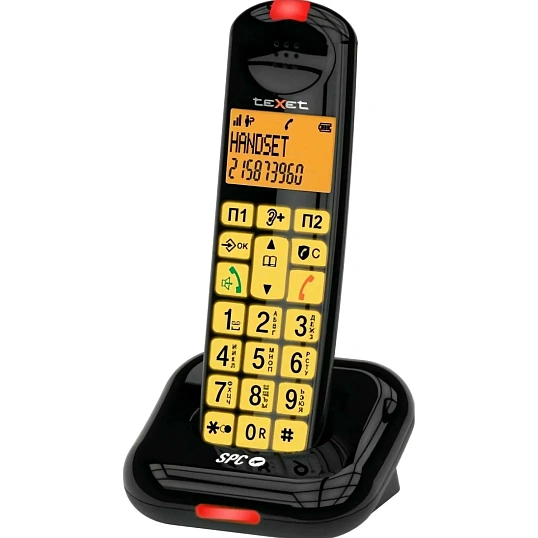 Радиотелефон teXet TX-D7855A черный
