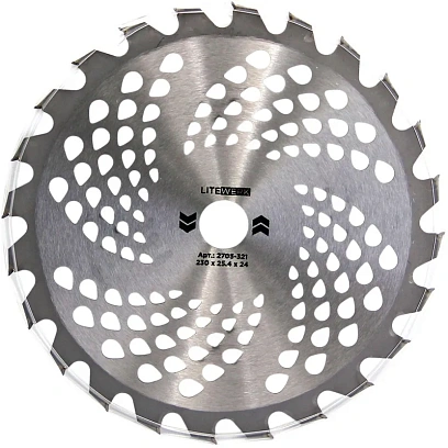 Диск для триммера LiteWerk 230х25.4х24 Standart (2705-321)