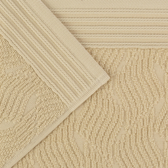 Набор полотенец махровых  для рук Б-р Жаккард 50х80см,500 г/м2,Хаки 2шт