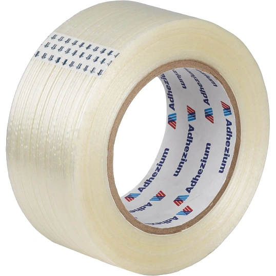 Клейкая лента армированная Adhezium SR1120, 50ммx50м, прозрачная