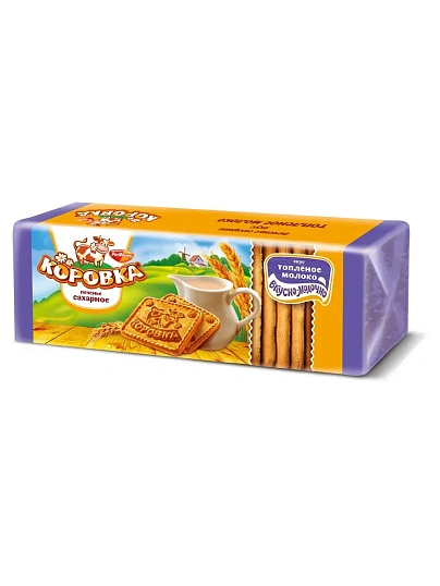 Печенье Коровка вкус топленое молоко, 280г, 1878316