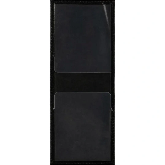 Обложка Студенческий билет кожа шик, черная, St0640703