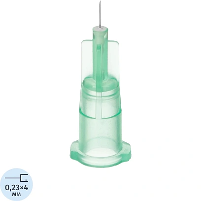 Игла инъекционная (для мезотерапии) 32G (0,23x4мм) Paramed 100 шт/уп