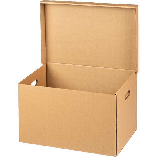 Короб архивный Attache Делопроизводство с крышкой 480x325x295мм, T26