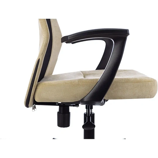 Кресло VB_EChair 225 PTW беж/черн Light-21 сетка/ткань металл