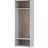 Корпус гардероба Комус Мебель К-Loft 241H010 786х420х2106 сонома темн/белый