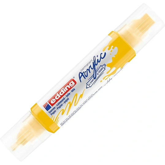 Набор акриловых маркеров двусторонних 3D Edding 5400 /.скош.нак. 5 цв