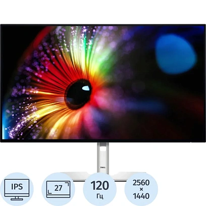 Монитор Dell 27 U2724D IPS HDMI HAS Piv 350cd 2560x1440 120Hz DP 2K USB