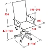 Кресло VB_EChair 663 TC-H черный TW-01 38-418 сетка/ткань