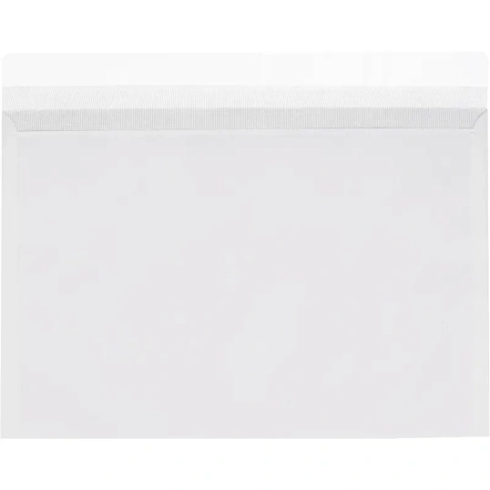 Конверт С4 ECOPOST белый стрип 229х324 c вн. зап. 80г бел.92-100% 250шт/уп