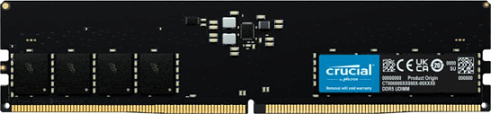 Модуль памяти Crucial DDR5 DIMM 16GB 4800Мгц(CT16G48C40U5)