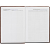 Ежедневник недатированный коричн, А5, 148x218, 352стр, Agenda